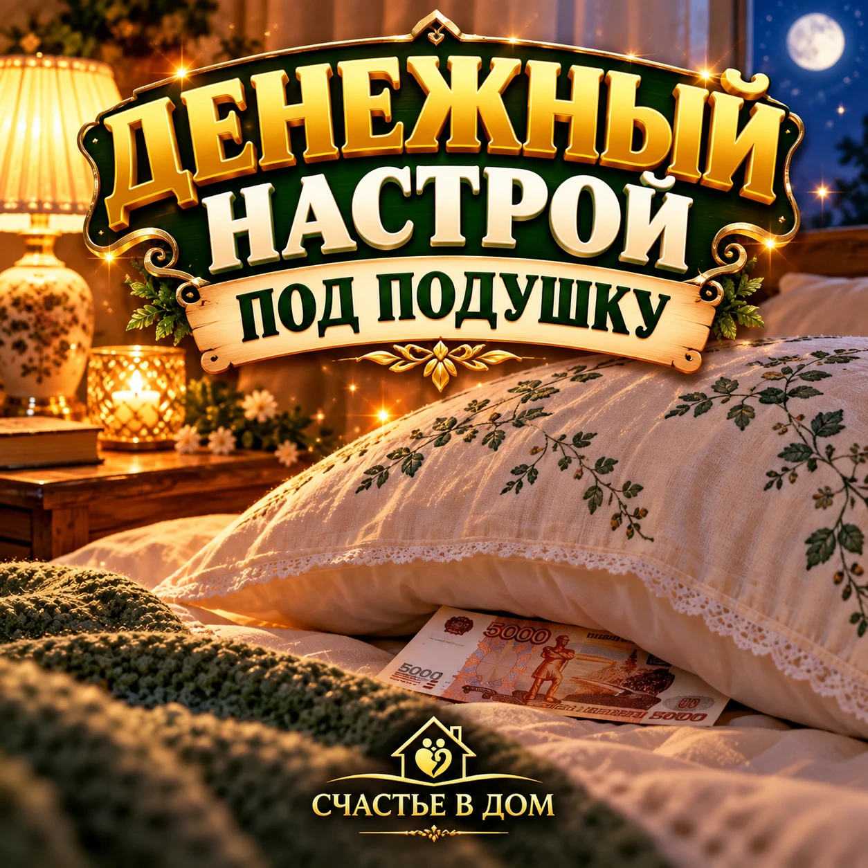 Перед сном положите купюру любого номинала под подушку.
