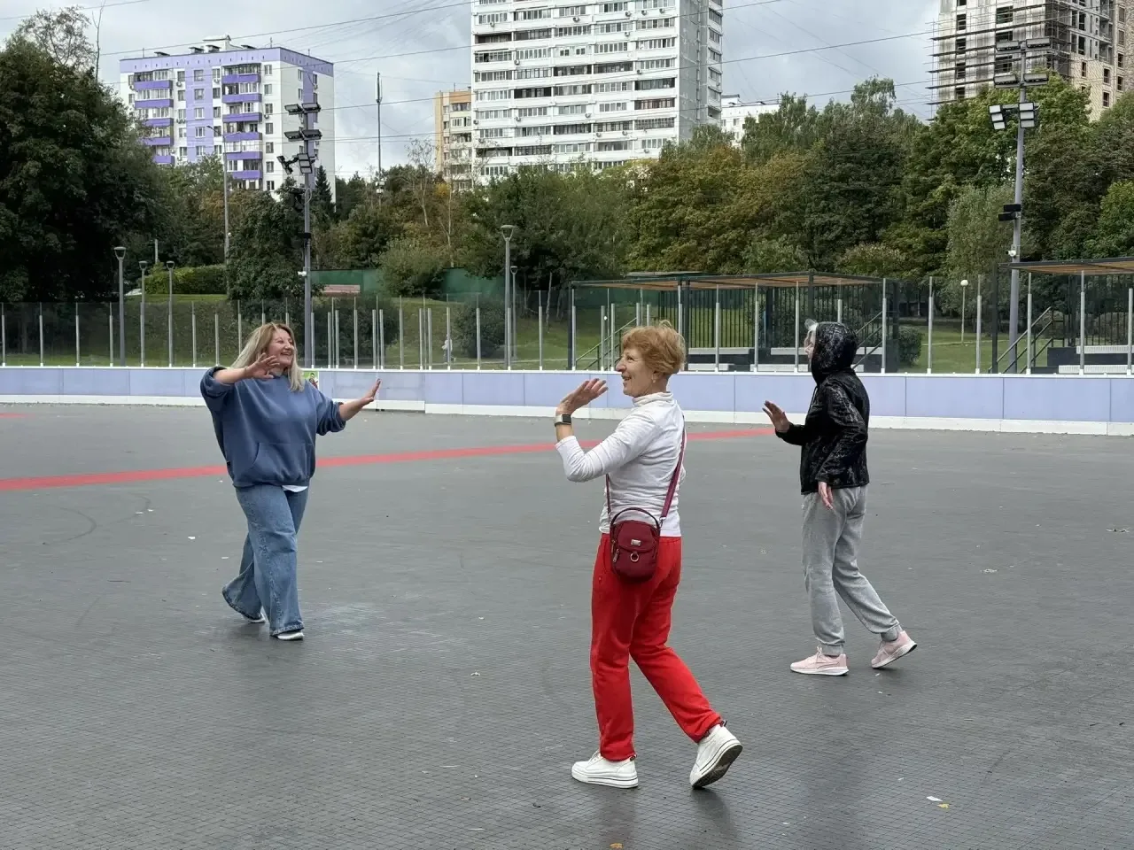 Танцы под открытым небом🕺