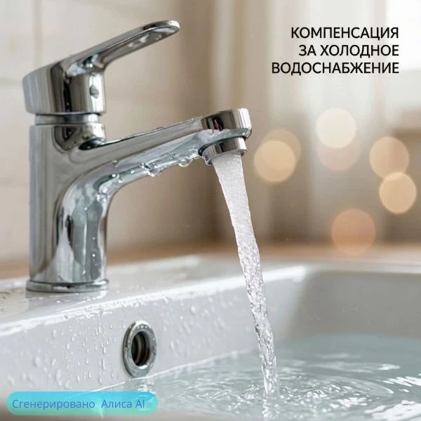 Компенсация расходов по оплате услуг за холодное водоснабжение 💧