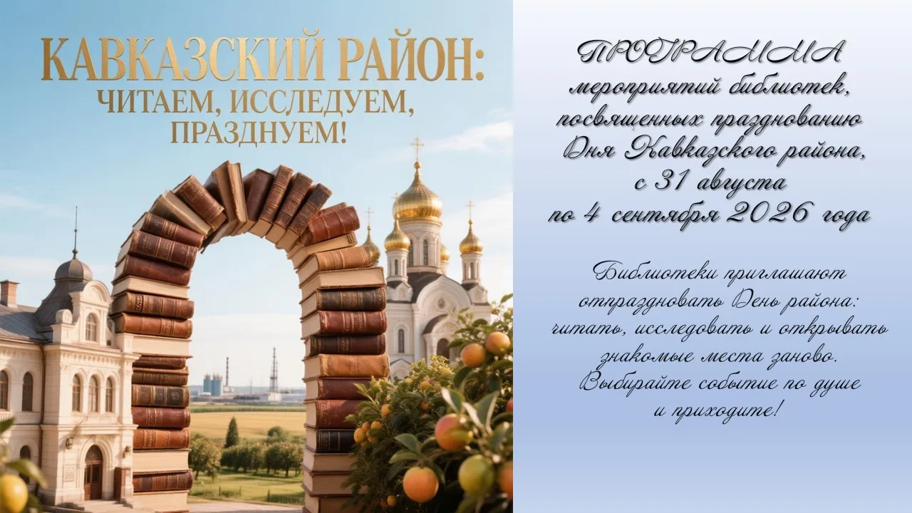 👍День района — отличный повод заглянуть в библиотеки!