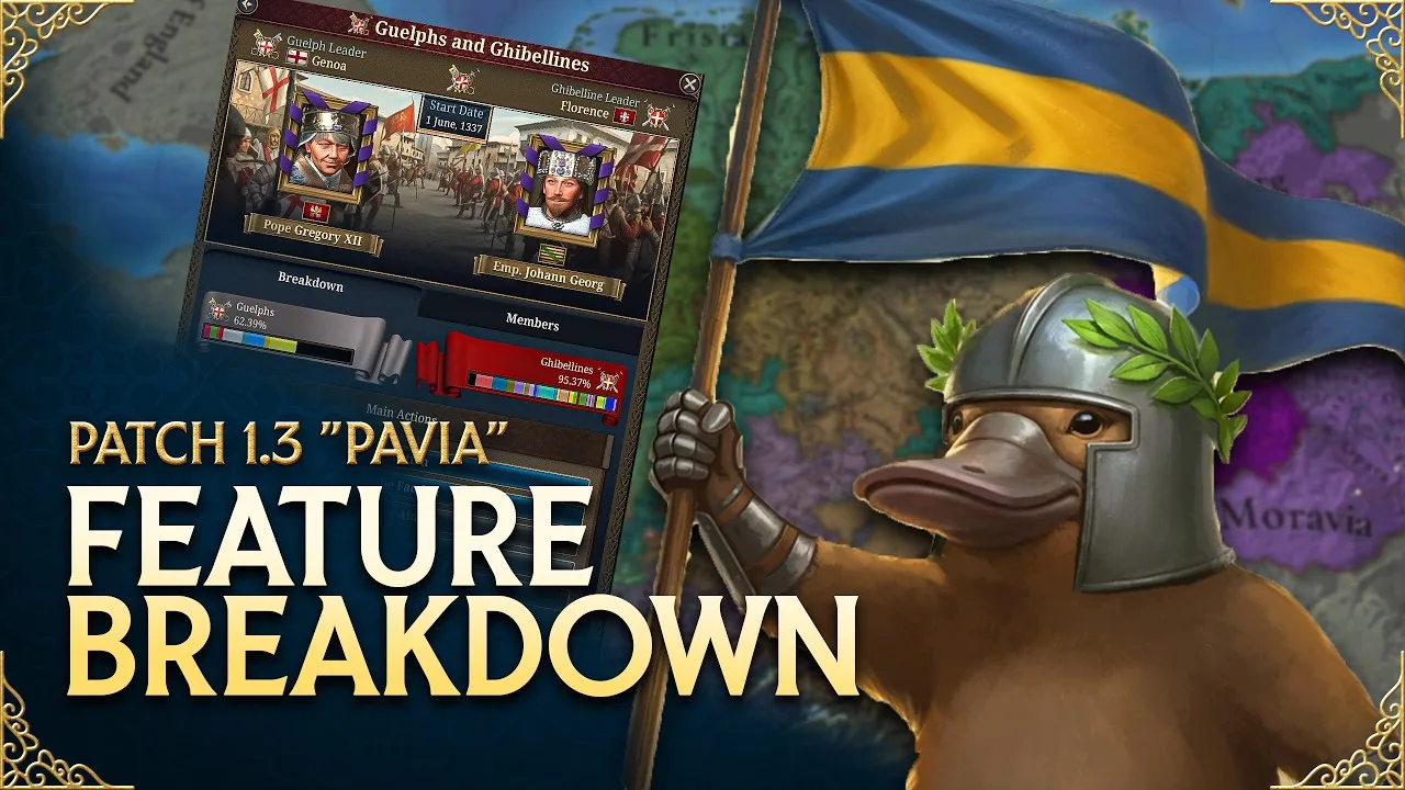 Europa Universalis V обновилась до версии 1.3