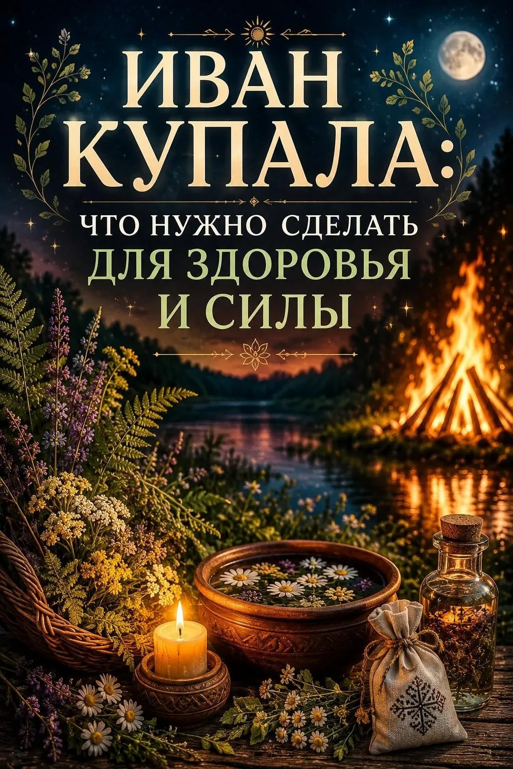 🌿🔥 ИВАН КУПАЛА (7ИЮЛЯ): ЧТО НУЖНО СДЕЛАТЬ ДЛЯ ЗДОРОВЬЯ И СИЛЫ 🔥🌿