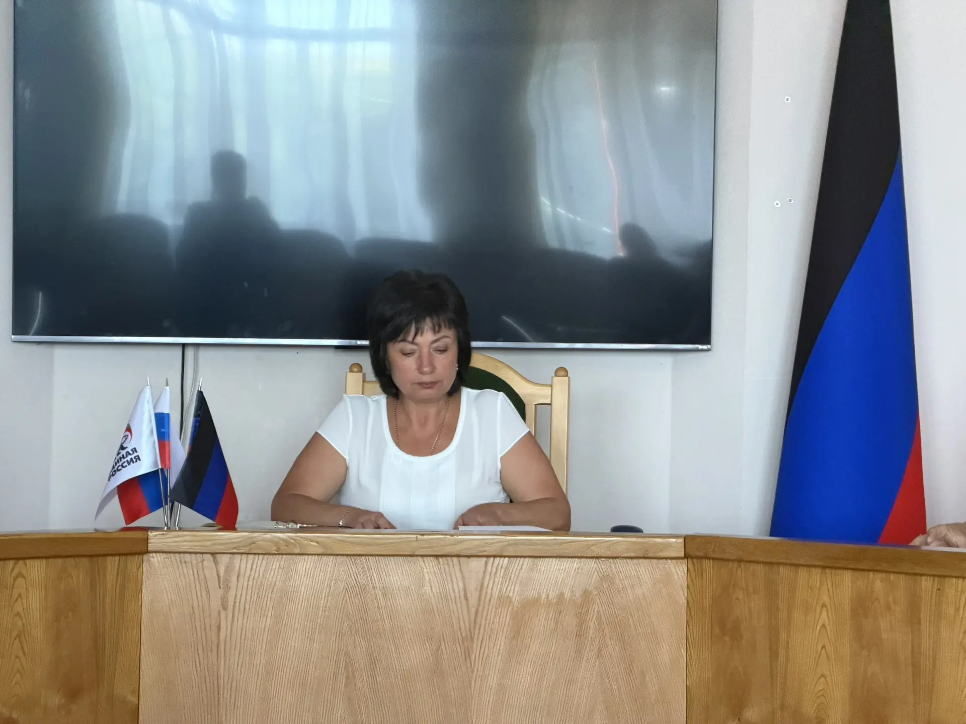 Провела рабочее совещание с руководителями и ответственными сотрудниками организаций и учреждений Те