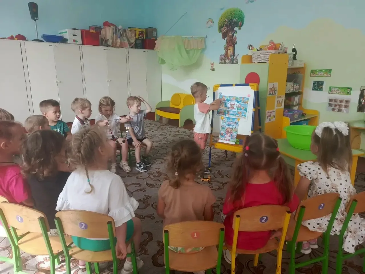 В средней группе детского сада 🧒🏻👧🏻 состоялась тематическая акция «Безопасность. На воде». С нас