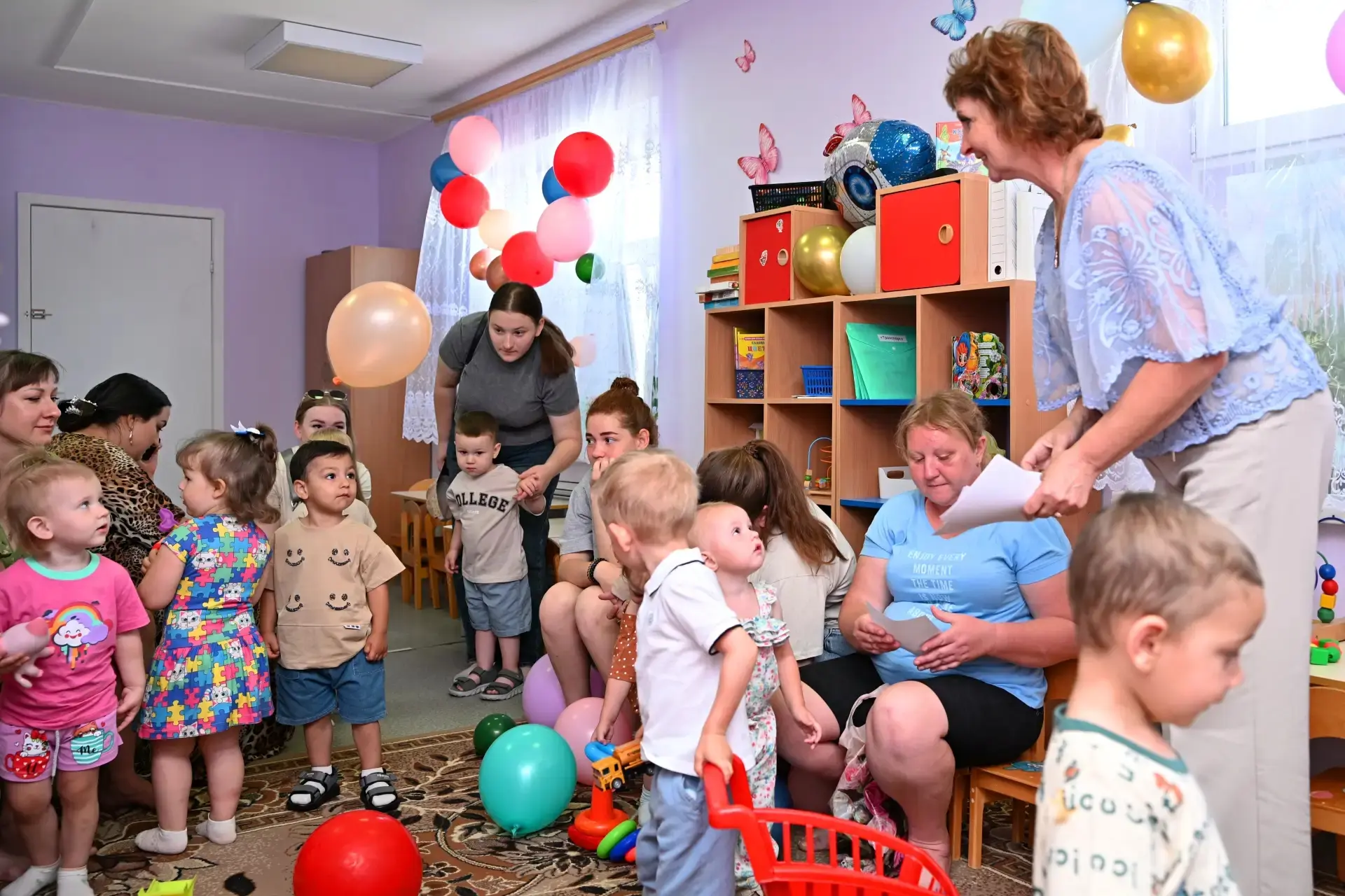 Самый трогательный день в "Малыше" ❤️

В детском саду "Малыш" было по-настоящему шумно, весело и нем