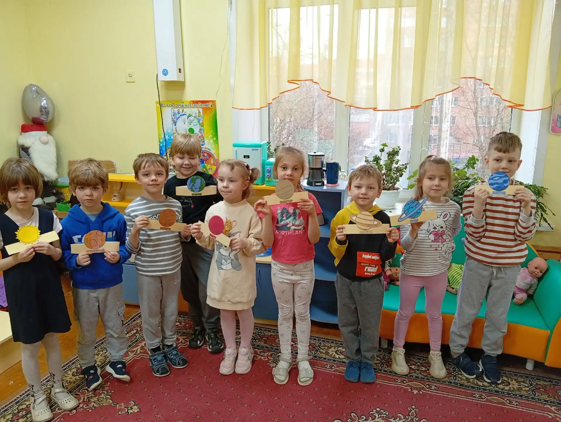 🚀 Космическое приключение в старшей группе! 🪐