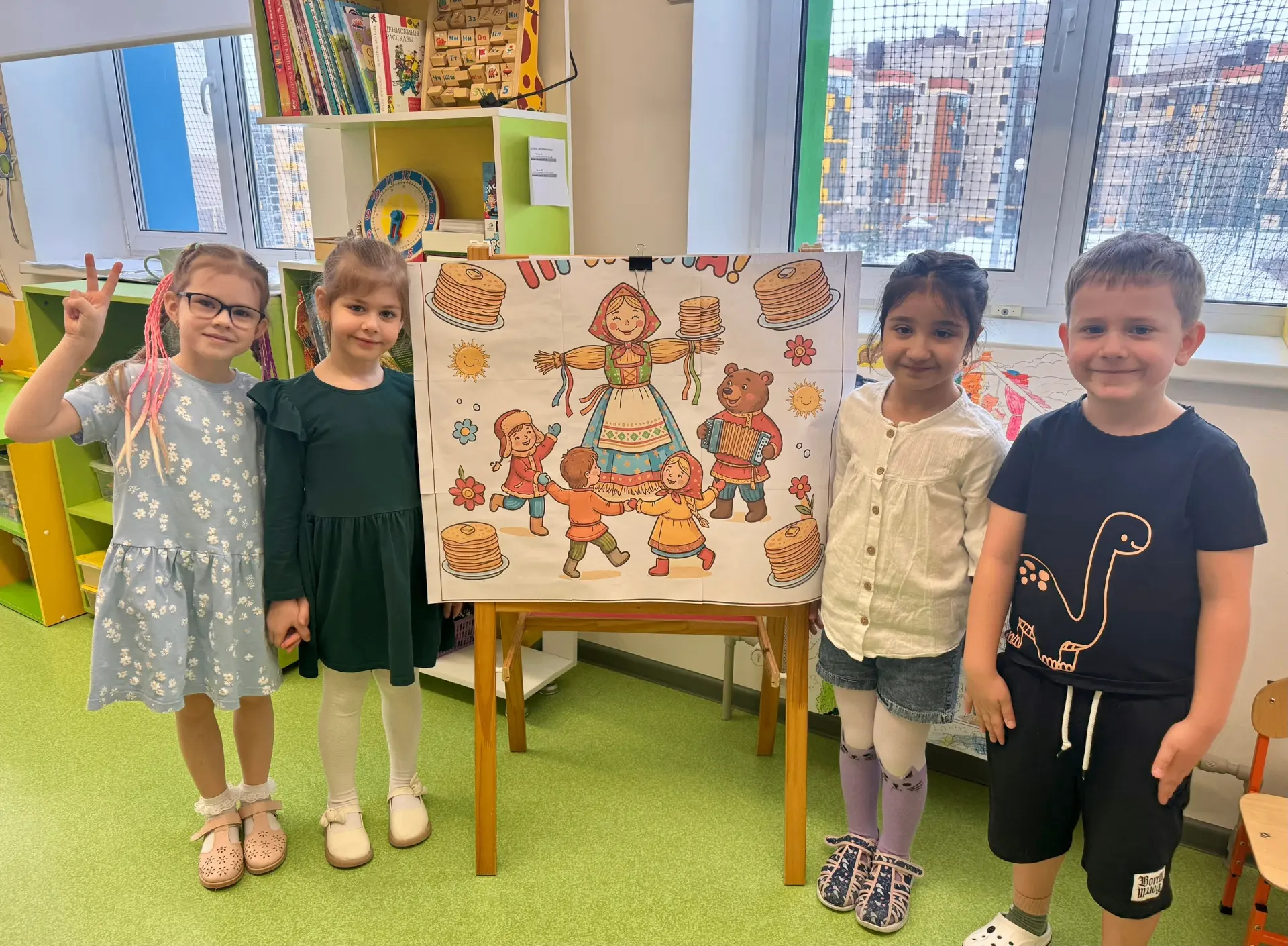 ☀ Весёлая Масленица!  🥞 Праздничные мероприятия в образовательном комплексе и детском саду подарили 
