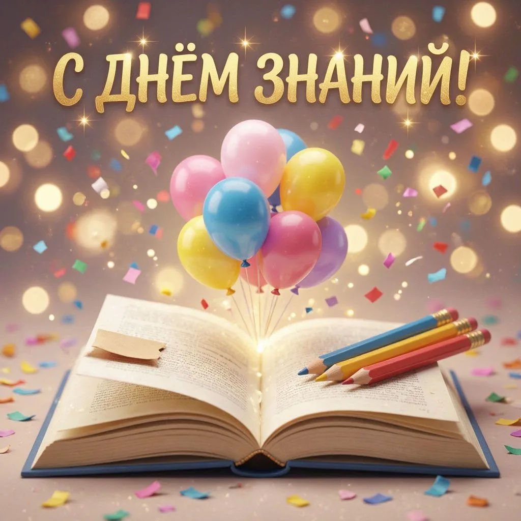 🎉 С Днём знаний, дорогие ученики, родители и педагоги! 🎉1 сентября — особый день: он ...