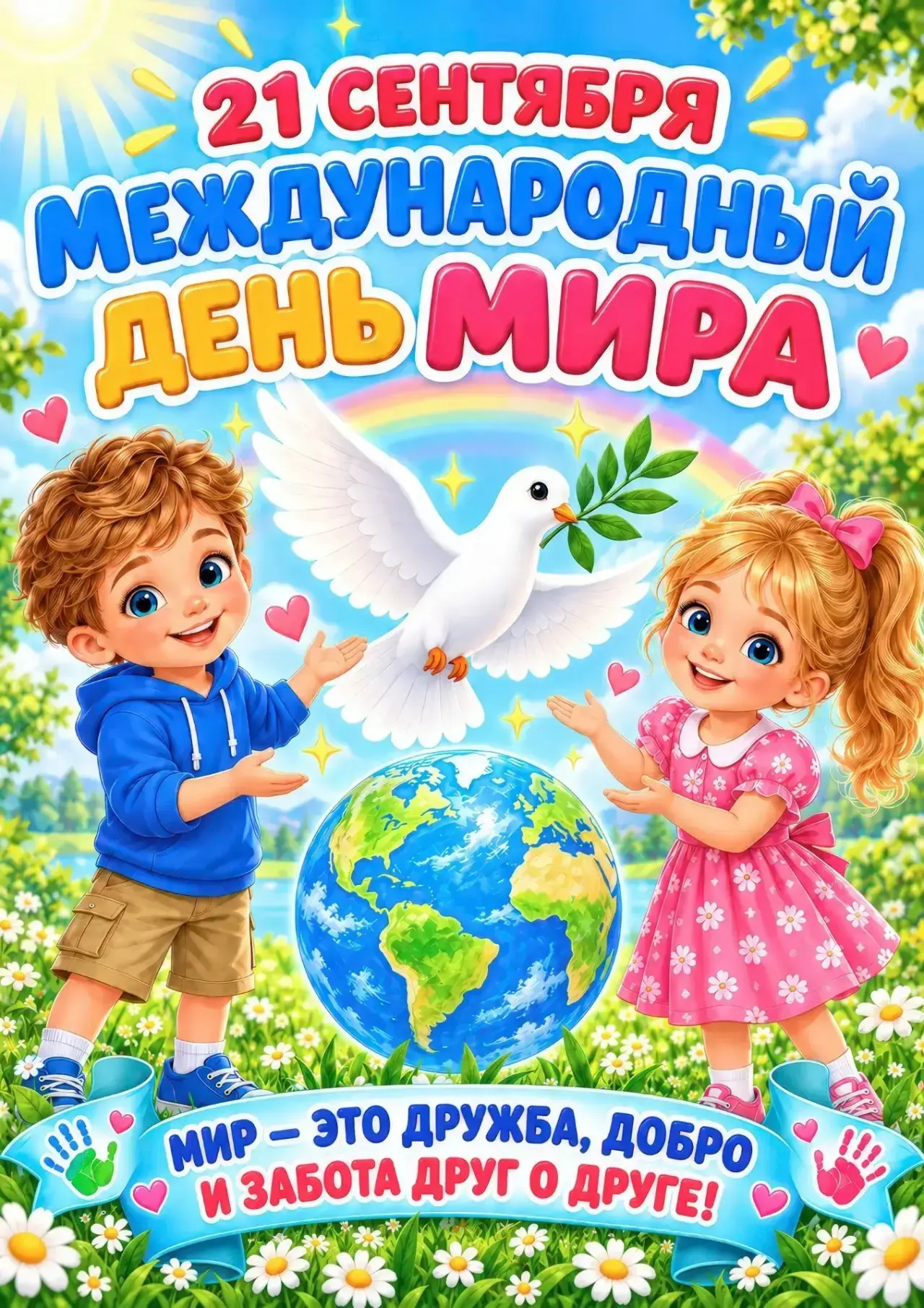 ✨Мир в ладошках наших «Звёздочек»✨