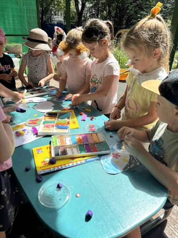 🎨 Мастер-класс по пластилинографии в дошкольных группах! 

✨ В нашем детском саду прошёл творческий
