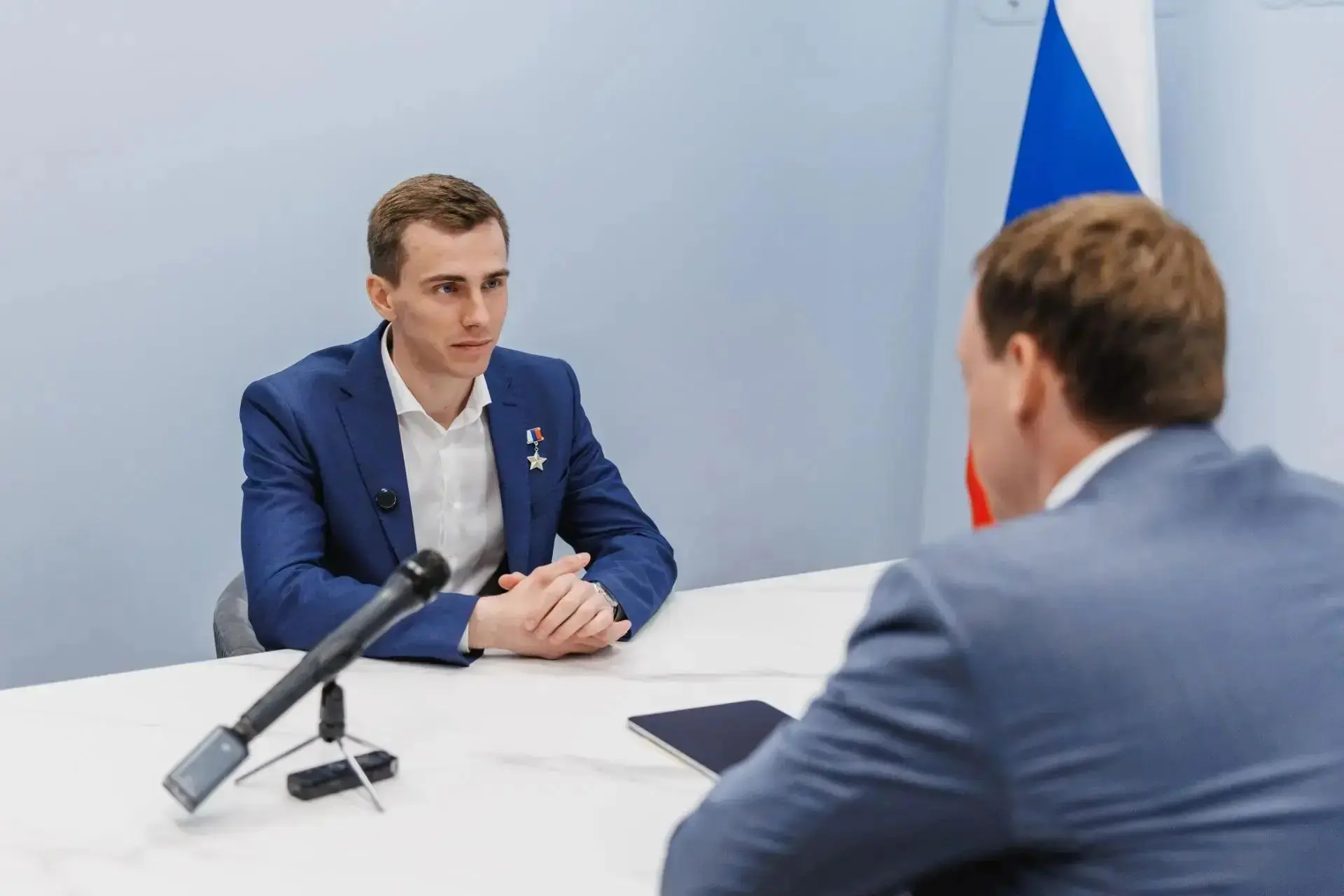 Встретился с Героем России Владиславом Головиным