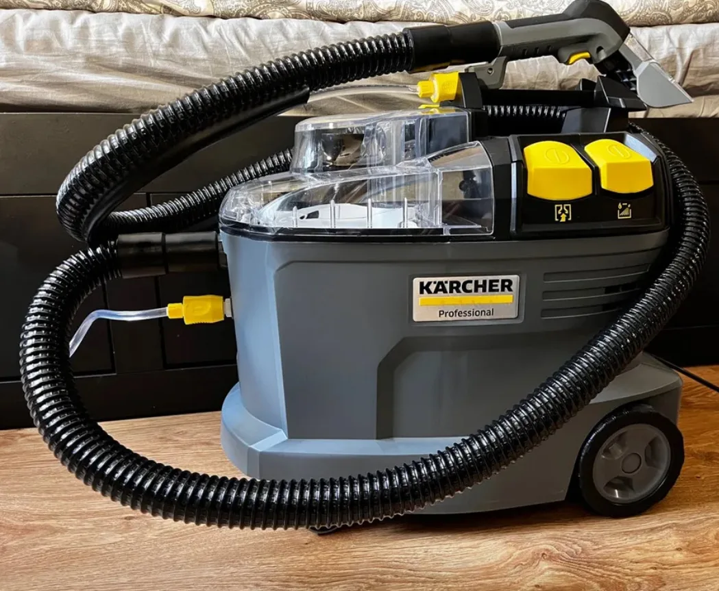Аренда моющего пылесоса Karcher Puzzi 8/1 представляет собой экономически эффективную альтернативу в