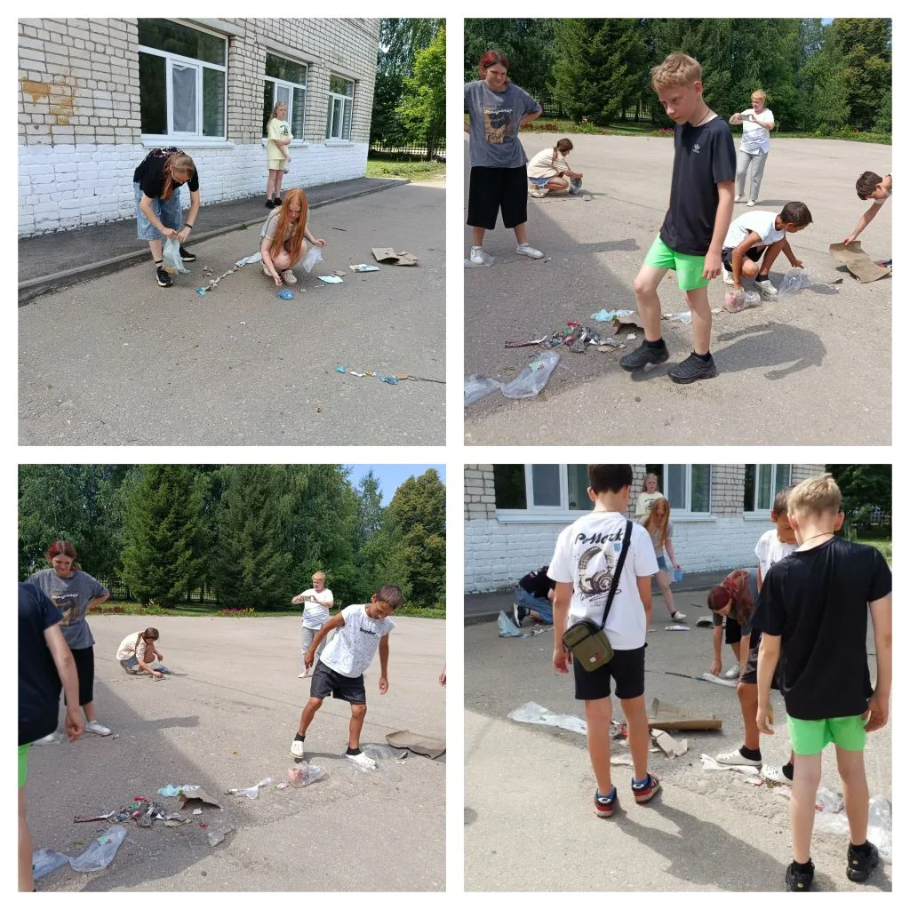 День 5. Спасаем планету играючи: День борьбы с мусором 🌍✨
