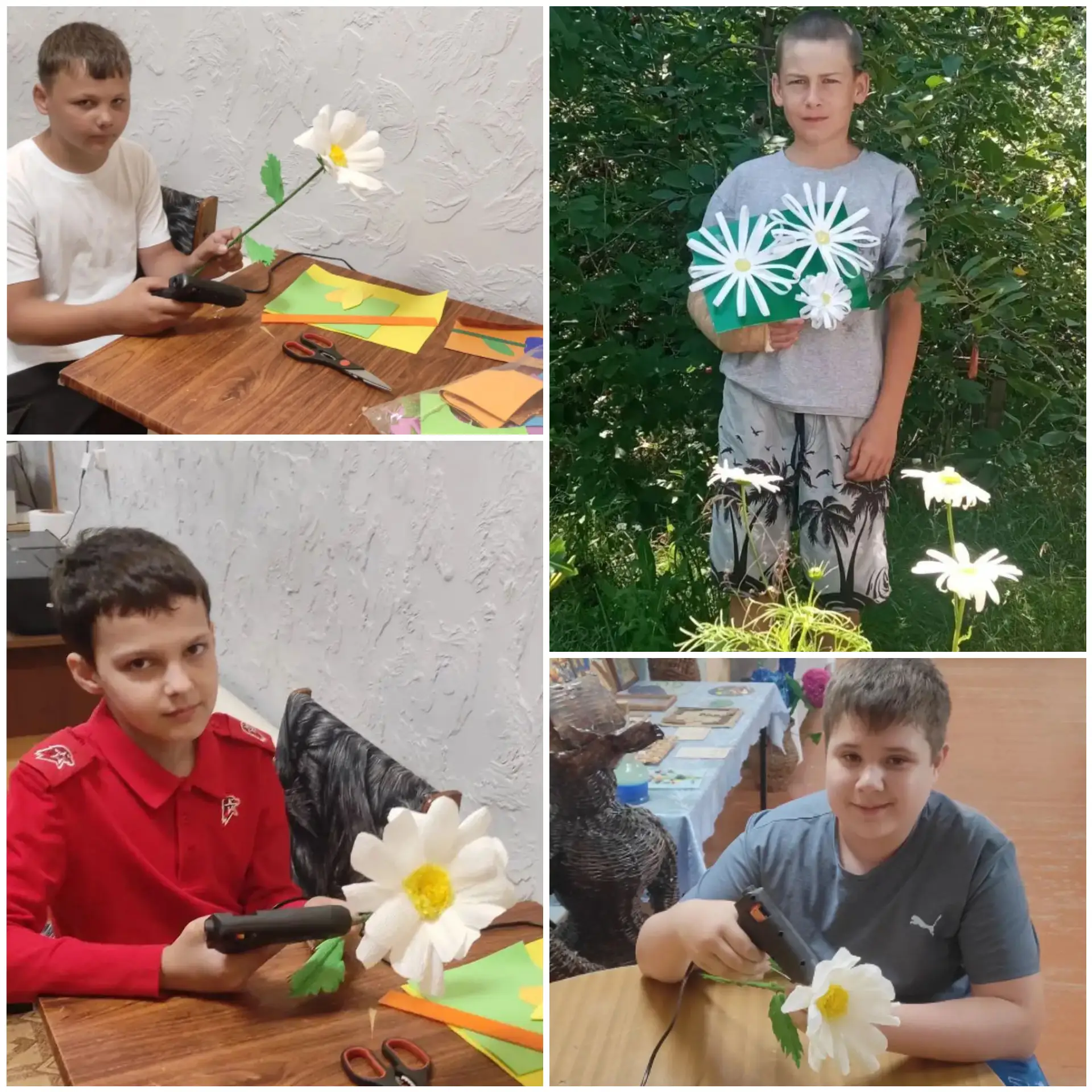 🌼Наши ученики окунулись в мир творчества и приняли участие в «Творческой мастерской». В ход пошли б