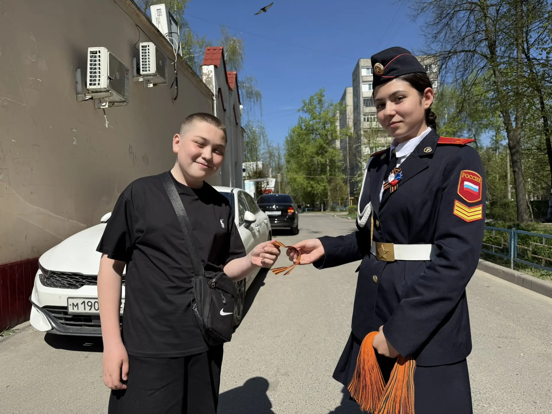 🇷🇺В преддверии великого праздника — Дня Победы — обучающиеся нашей школы приняли участие во Всеросси