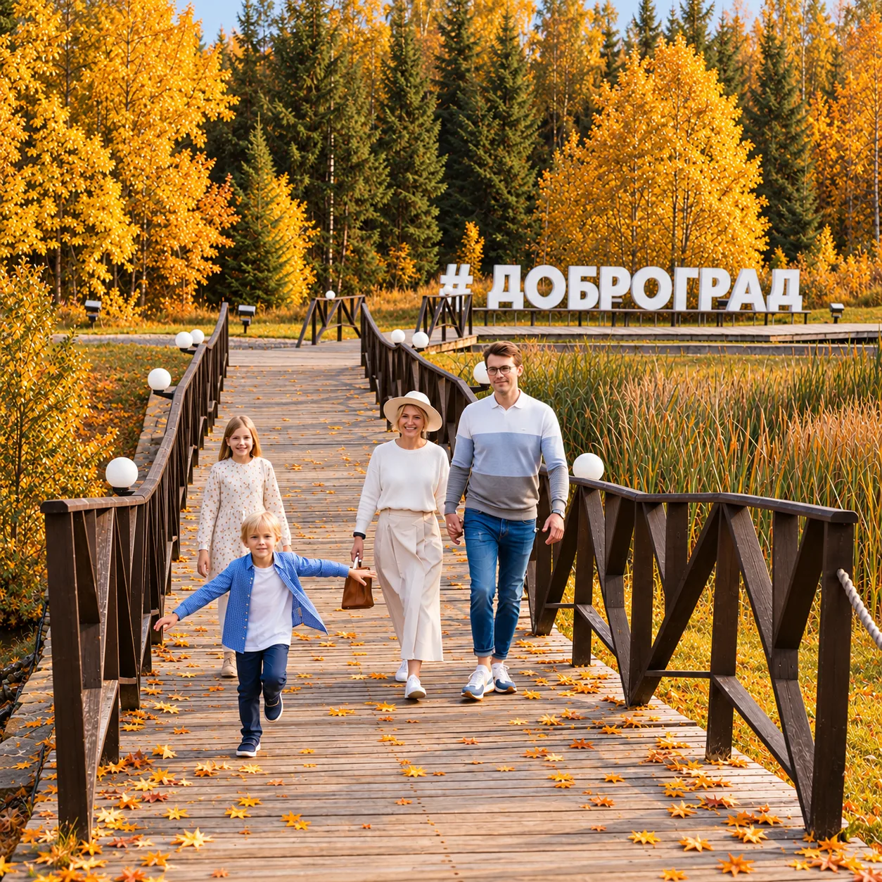 Дети проживают бесплатно - осенние каникулы в Доброграде!