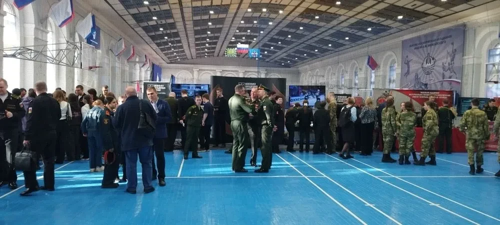 Наши кадеты на день открытых дверей в ВКА имени А.Ф. Можайского