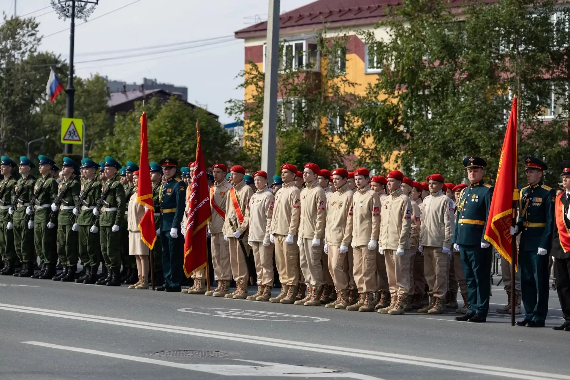 🕊️ Наши ребята — в параде Победы!