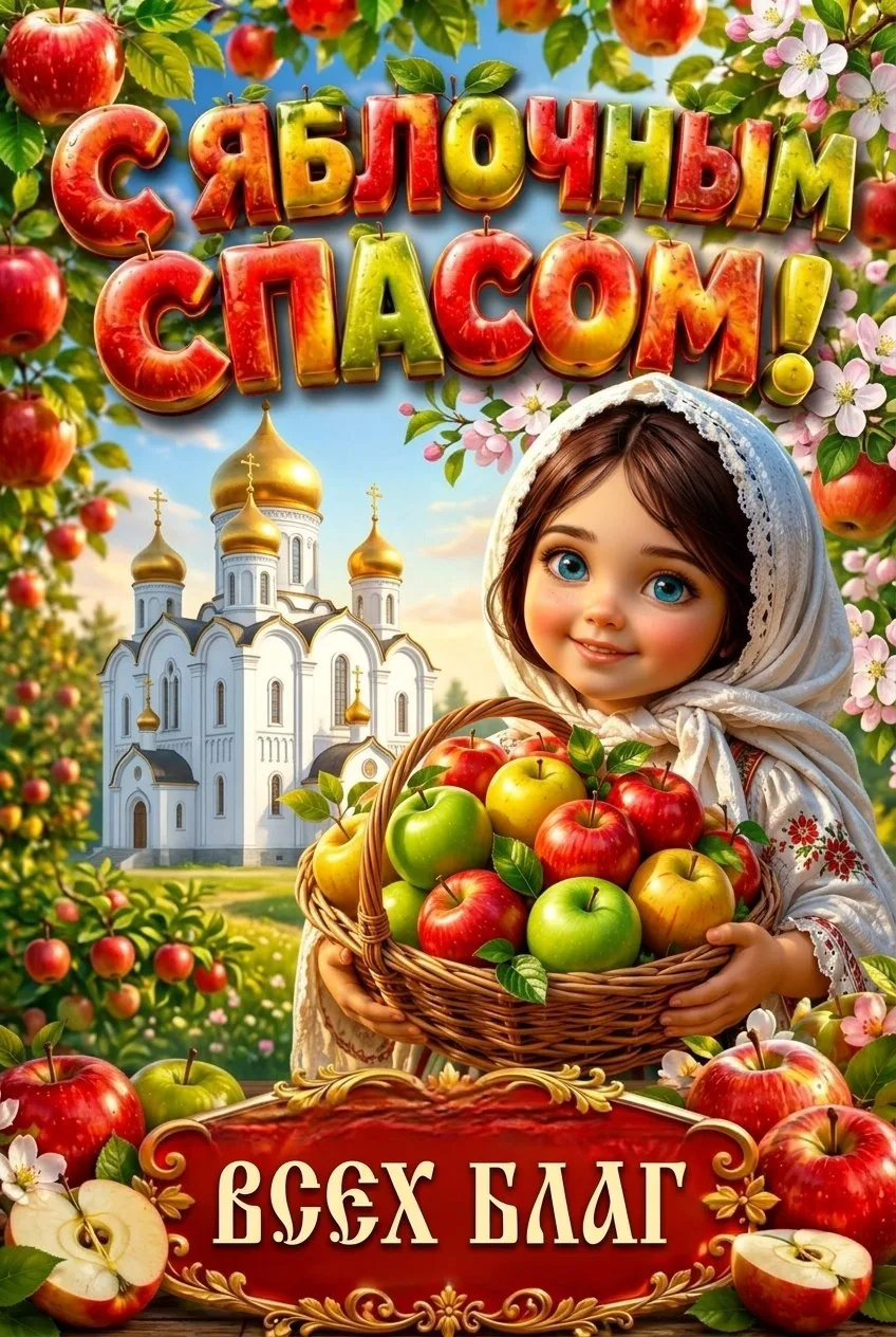 🍎 С Яблочным Спасом!