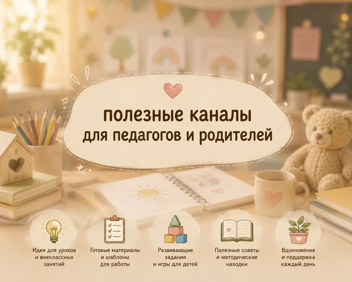 Здесь вы найдете уникальные идеи для занятий, материалы и советы для всестороннего развития детей, н