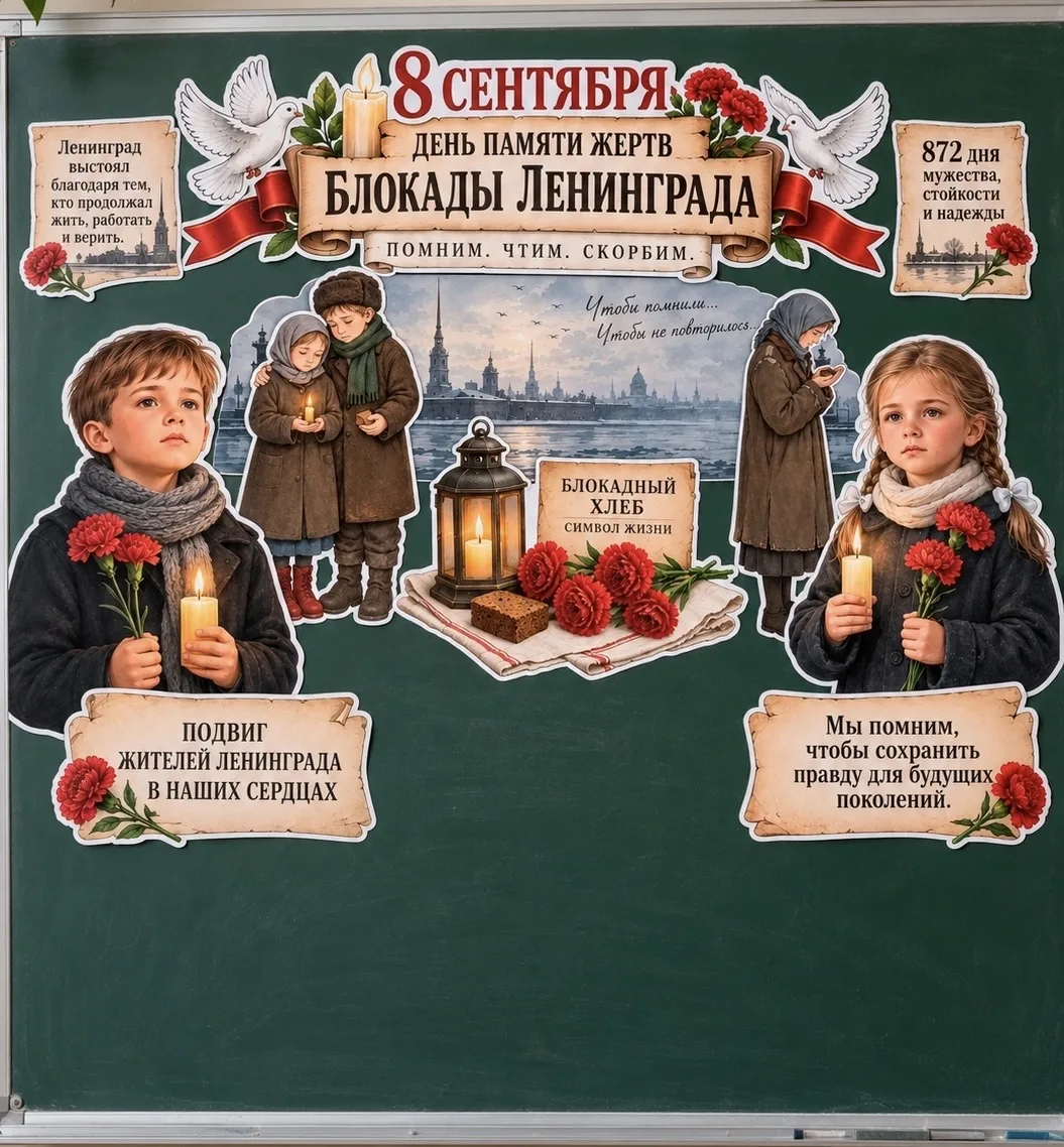 8 сентября — День памяти жертв блокады Ленинграда