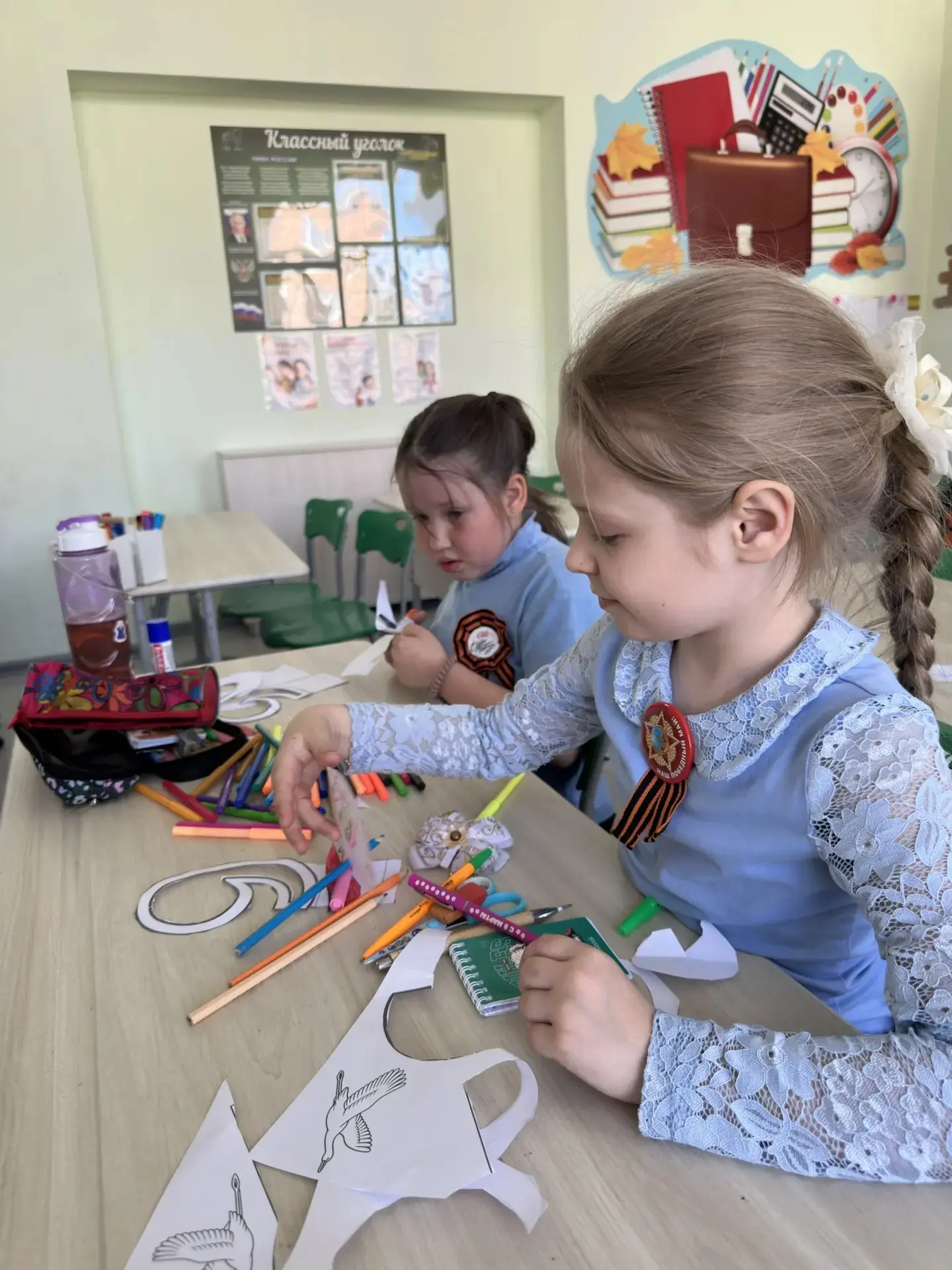 🕊️ Неделя Победы в 1 «Д» классе: помним, гордимся, чтим!🇷🇺  В школьном коллективе 1 «Д» класса была 