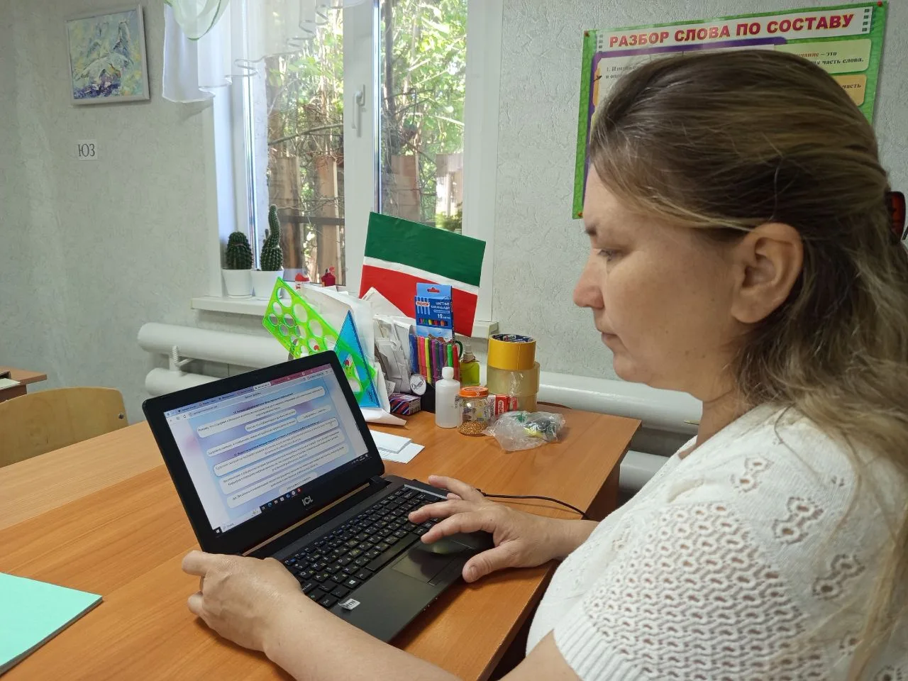 Педагогический коллектив, родители и учащиеся приняли участие в санитарно- просветитель...