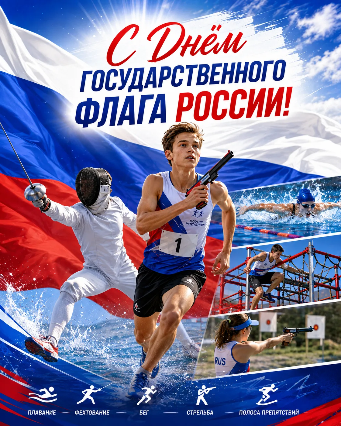 🇷🇺 С Днём Государственного флага Российской Федерации! 🇷🇺
