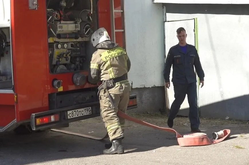 🔥В Солнечногорске прошли тренировки по эвакуации при пожаре