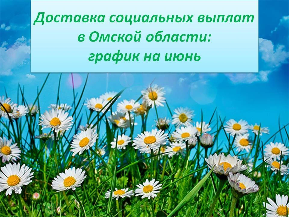 📌Отделение СФР по Омской области утвердило график доставки пенсий и детских пособий на июнь. 

Подр