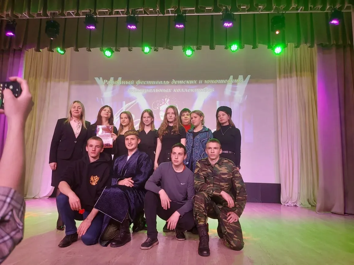29 апреля в районе прошёл фестиваль «Театральная весна»!

Школьные коллективы представили постановки