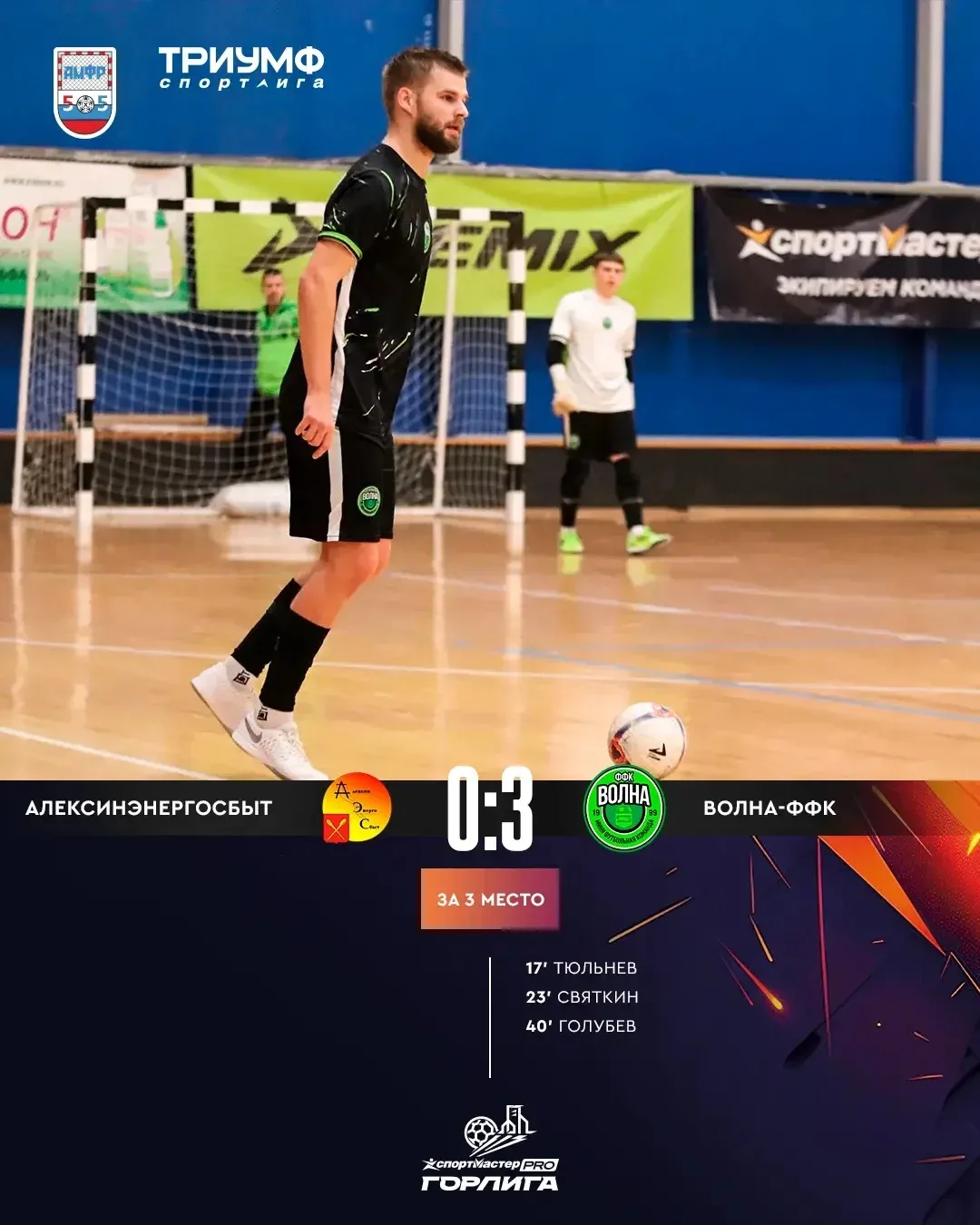 🥉 «Волна-ФФК» (Нижний Новгород) — бронзовый призёр всероссийского финала «СпортмастерP...