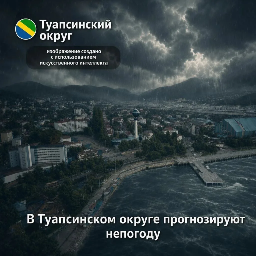 В Туапсинском округе ожидается ухудшение погоды