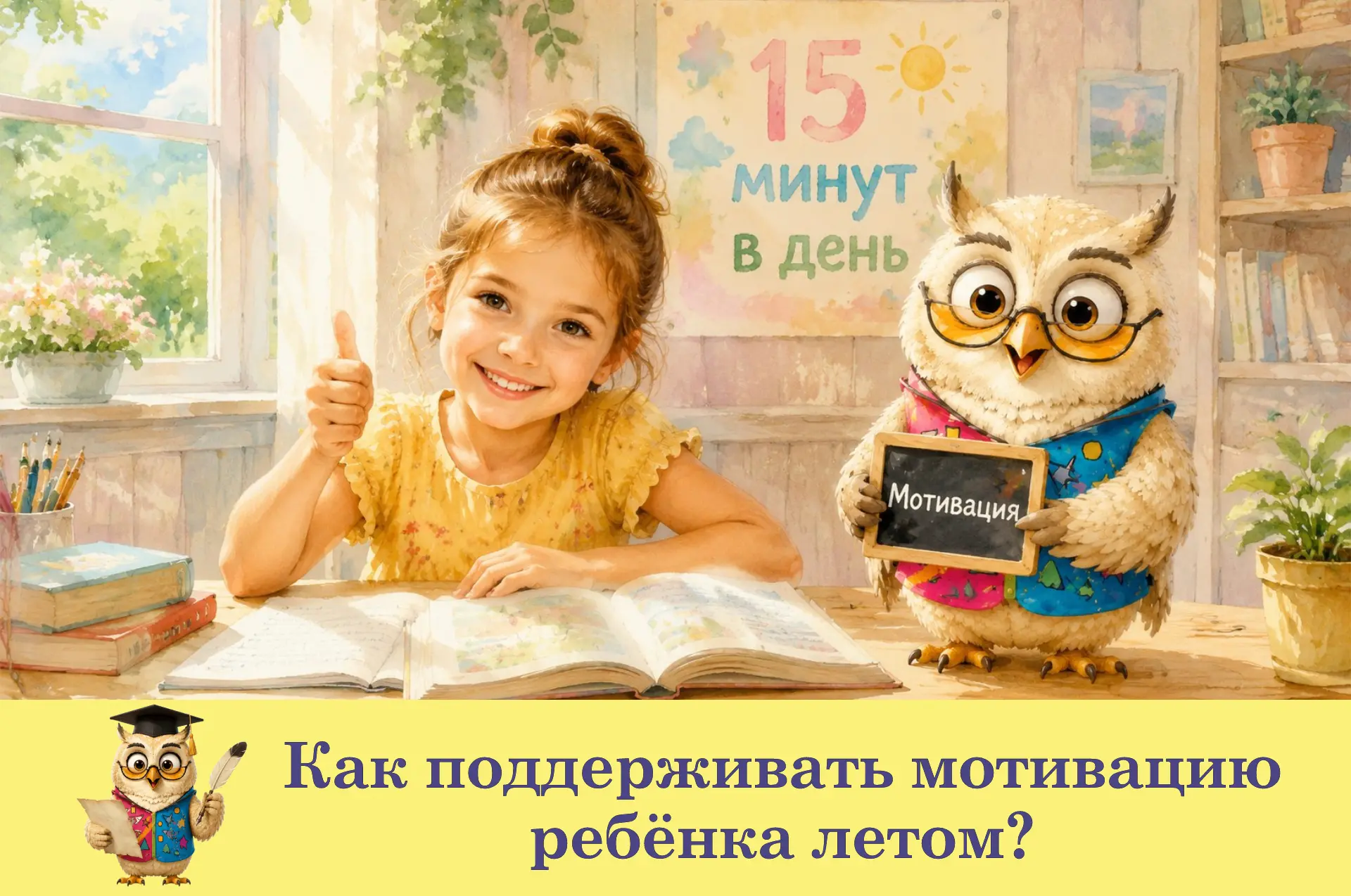 Лето — время отдыха, но это не значит, что ребёнок должен «выключить мозг» до сентября. Вопрос в том