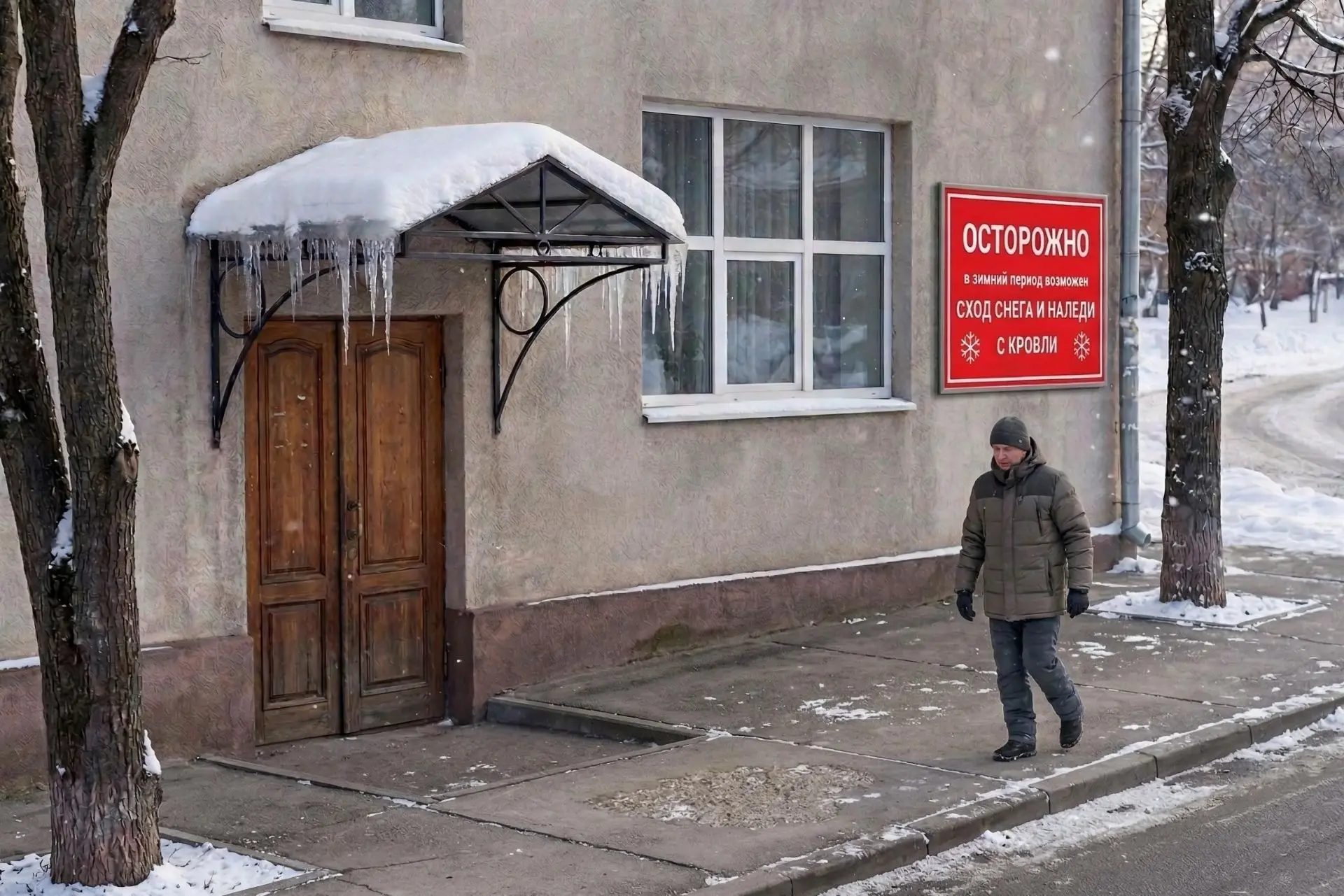 Осторожно: сход снега! Платите за ЖКХ, не выходя из дома  Зима отступает, и долгожданное тепло прино