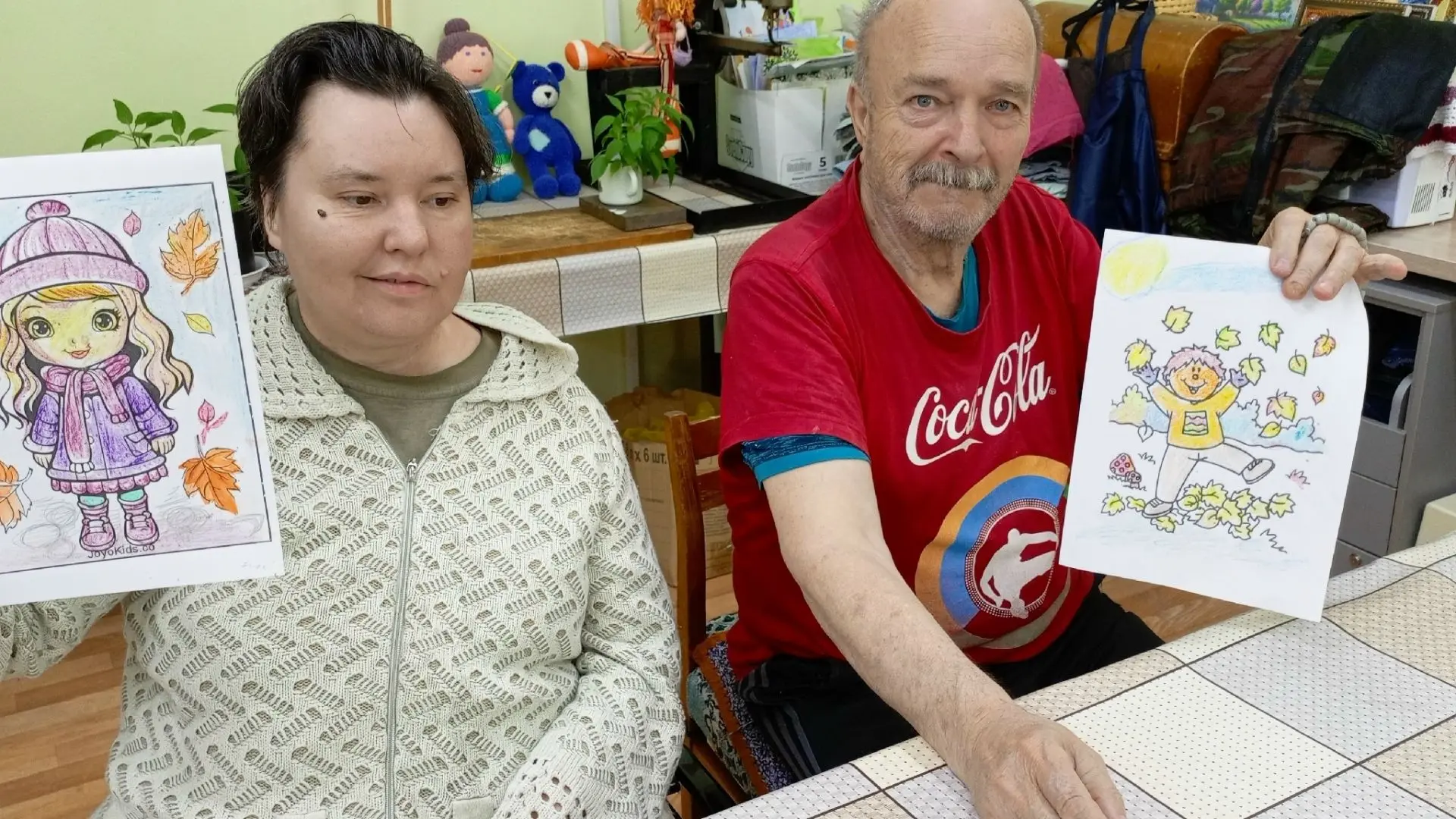 День разукрашек порадовал всех!