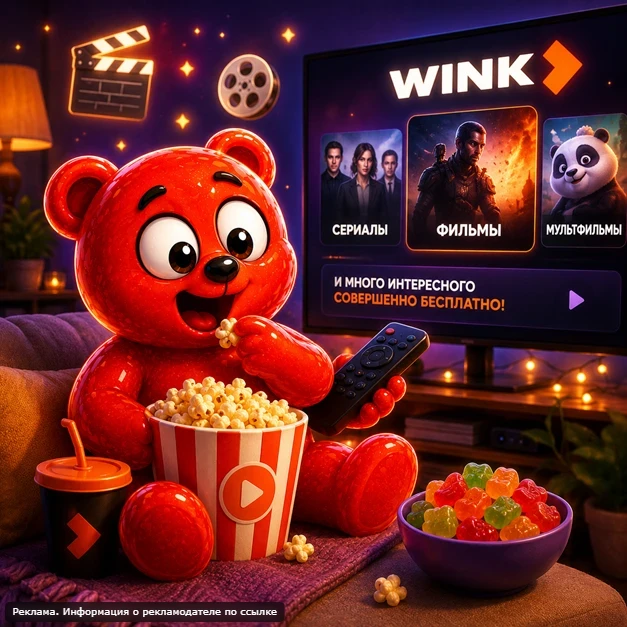 🎬🍿 Фильмы и сериалы для ВСЕХ на WINK! ✨