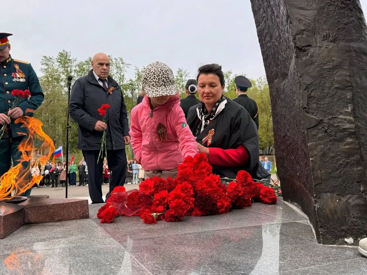 В Лобне почтили память Героев Великой Отечественной войны  9 Мая - праздник, объединяющий все поколе