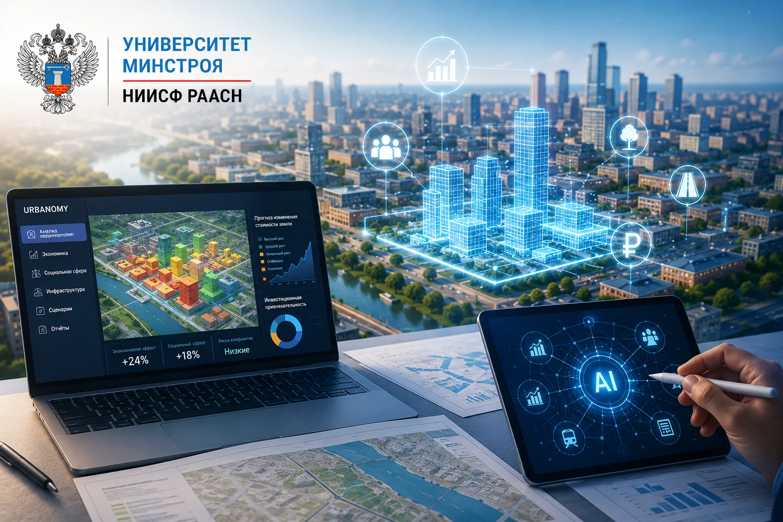 🤖 ИИ ПОМОЖЕТ ОЦЕНИВАТЬ ПОСЛЕДСТВИЯ ГРАДОСТРОИТЕЛЬНЫХ РЕШЕНИЙ

📌 В ИТМО разработали программный ком