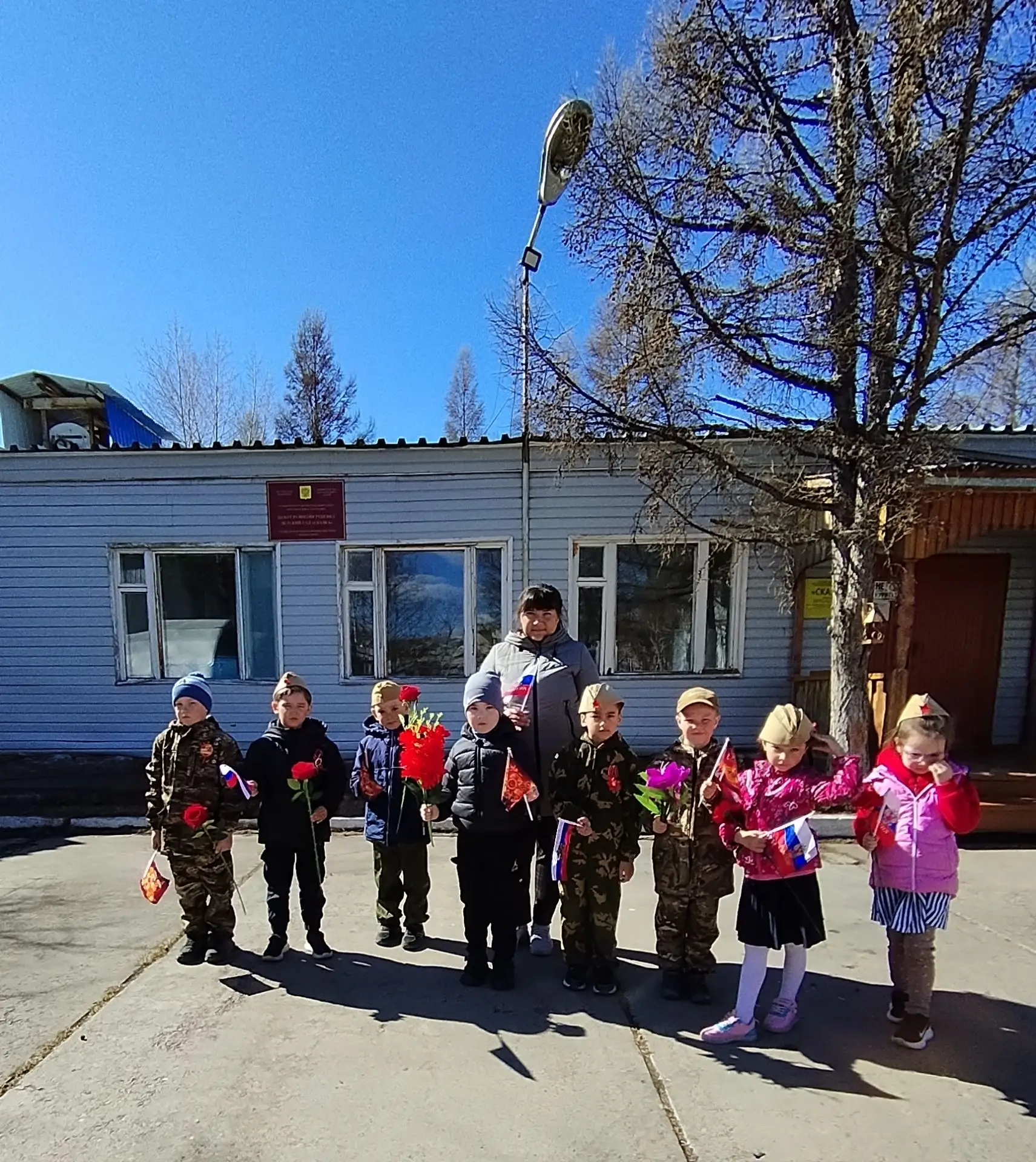 7 мая в преддверии праздника Дня Победы в нашем детском  саду «Сказка "  прошёл парад д...