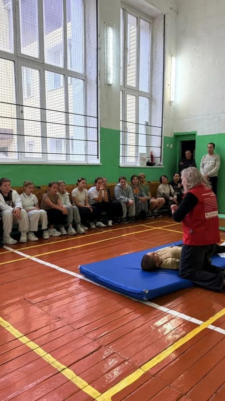 🩹 В Большешемякинской школе научили спасать жизни
