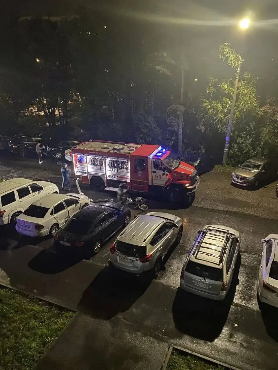 Петербуржец остался с обгоревшим балконом после визита бывшей девушки