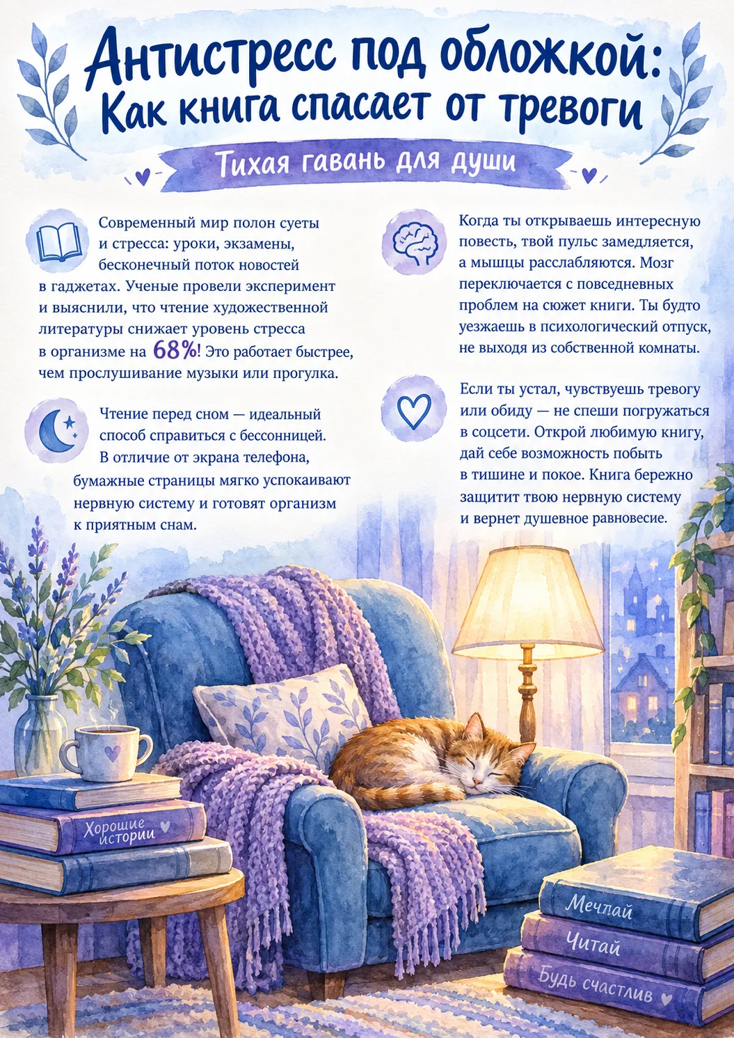 📙9 октября. Всемирный день чтения. Часть 2📚