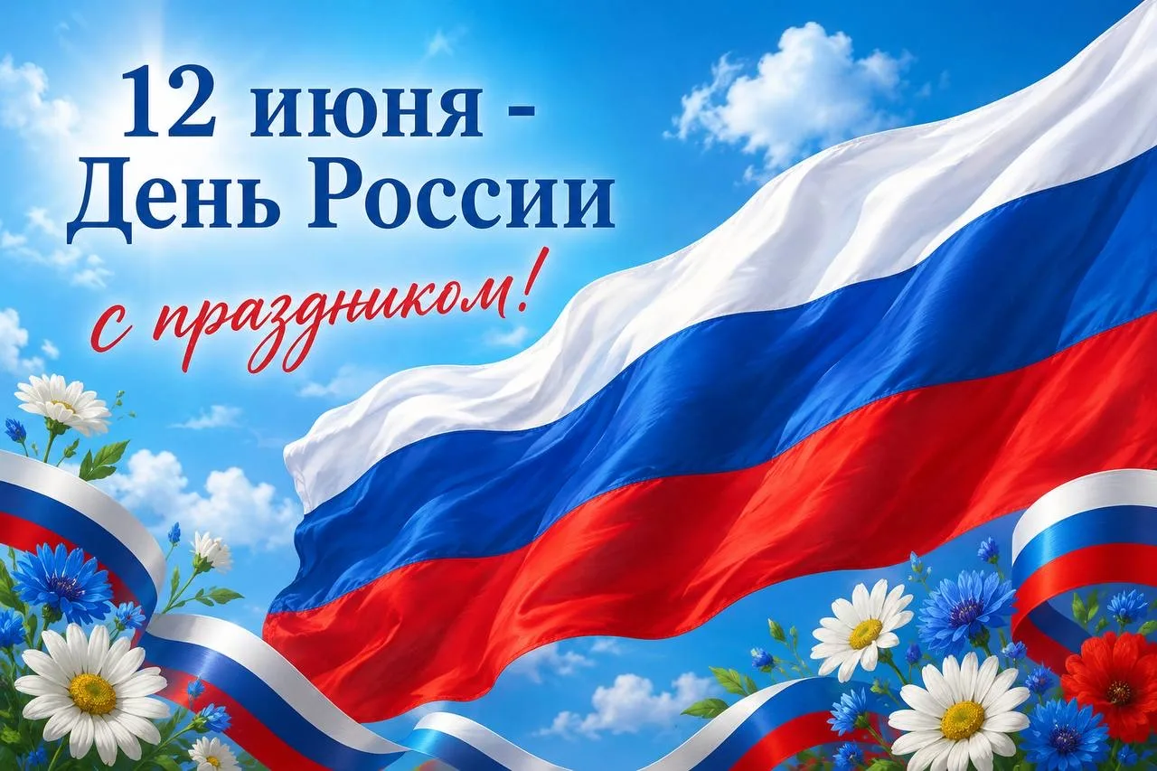 🇷🇺 С Днём России!

12 июня - праздник нашей страны, её многовековой истории, силы, единства и веры