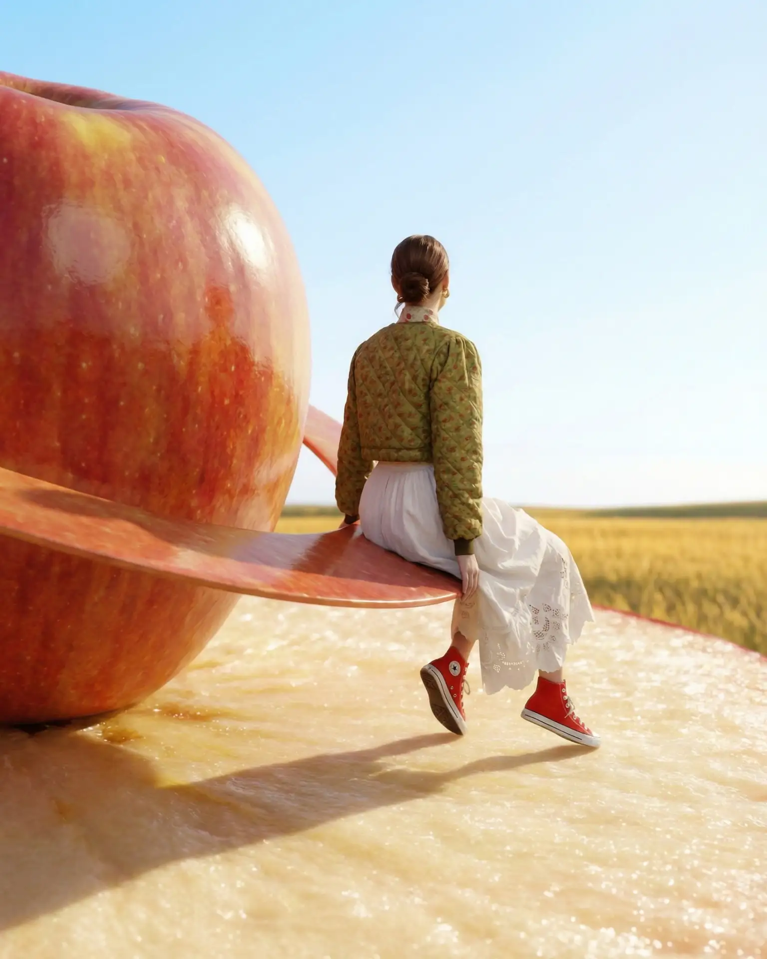В День космонавтики — о том, как яблоки оказались на орбите 🍎🧑‍🚀