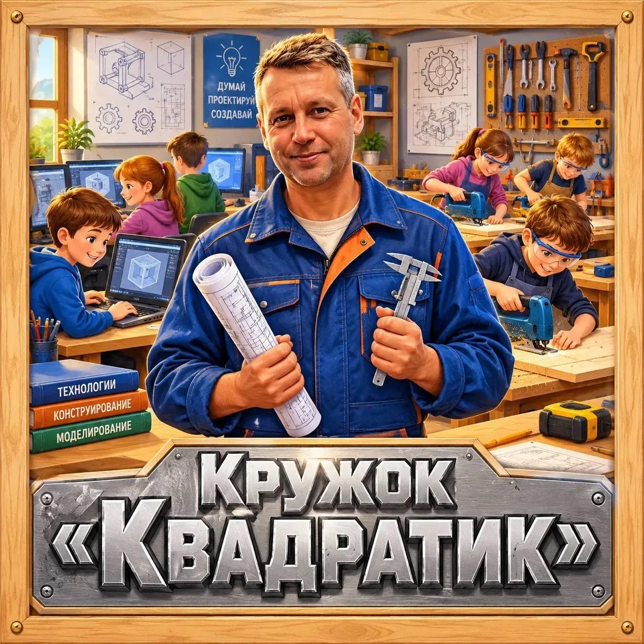 ТЕХНИЧЕСКИЙ КРУЖОК «КВАДРАТИК»