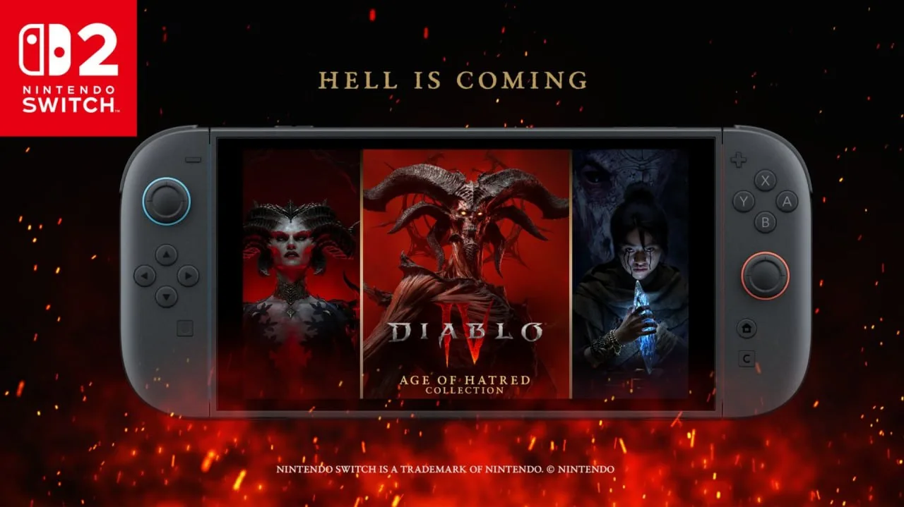 Blizzard раскрыла детали работы Diablo IV на Nintendo Switch 2.