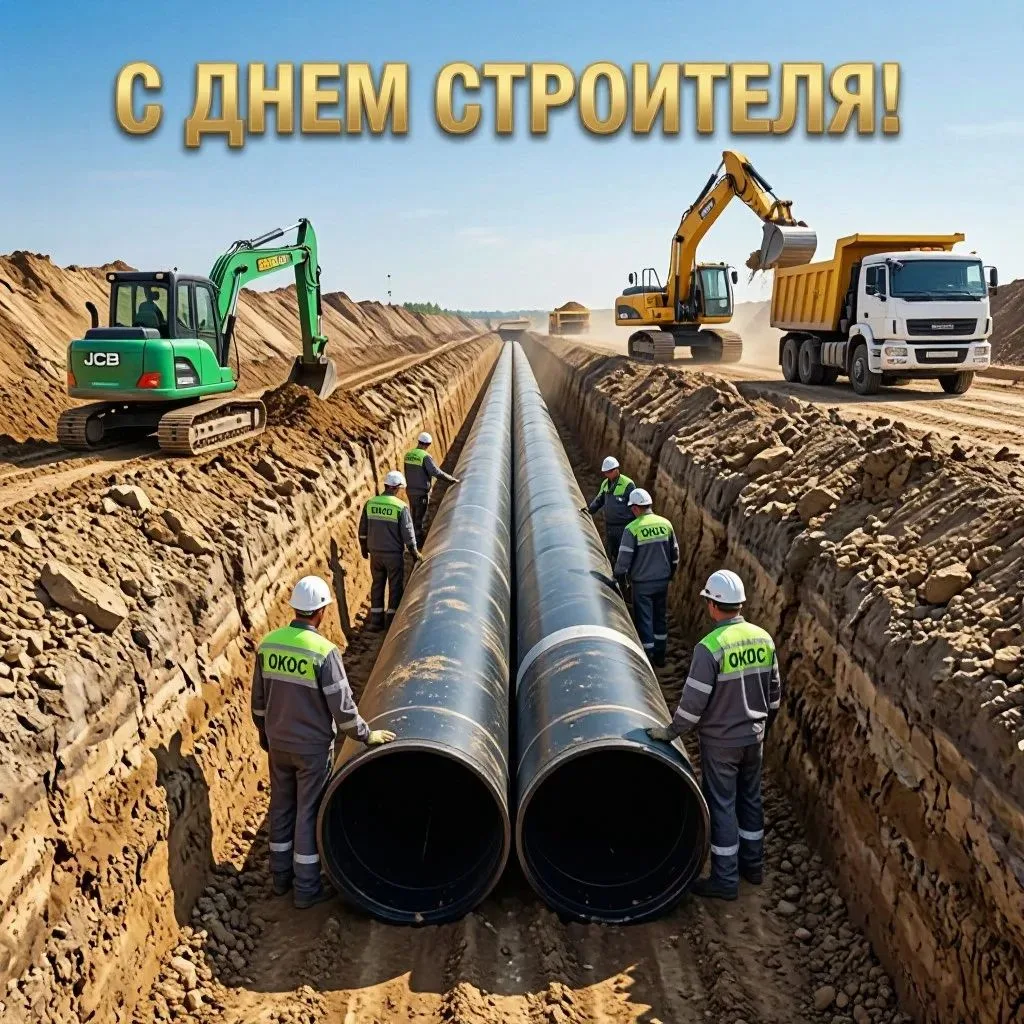 Дорогие коллеги, с Днем строителя! 👷‍♂️
