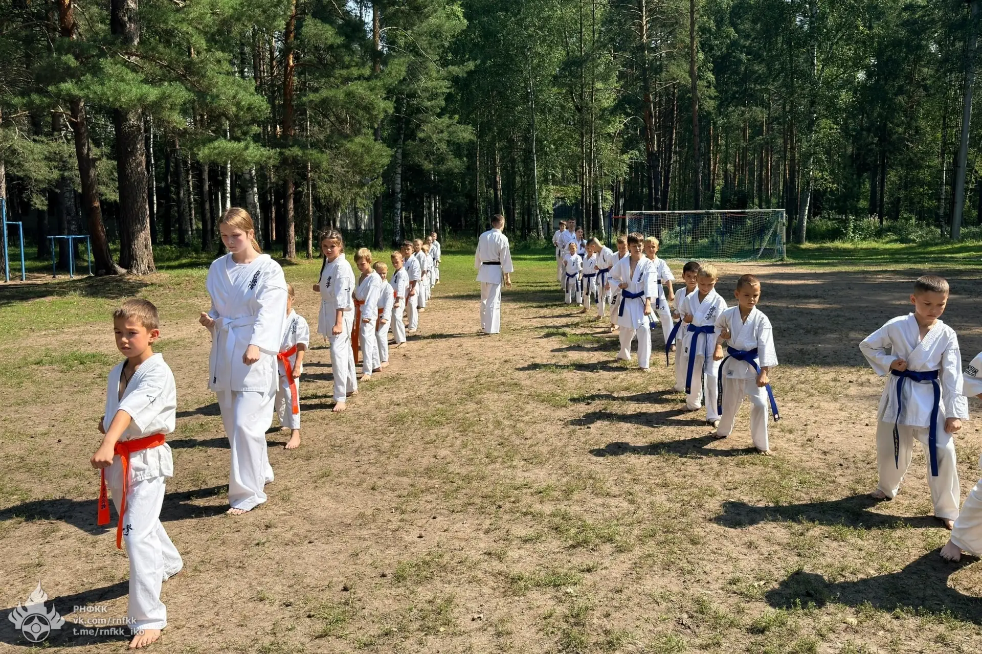 Летние тренировочные сборы СК "Zanshin", г. Саранск