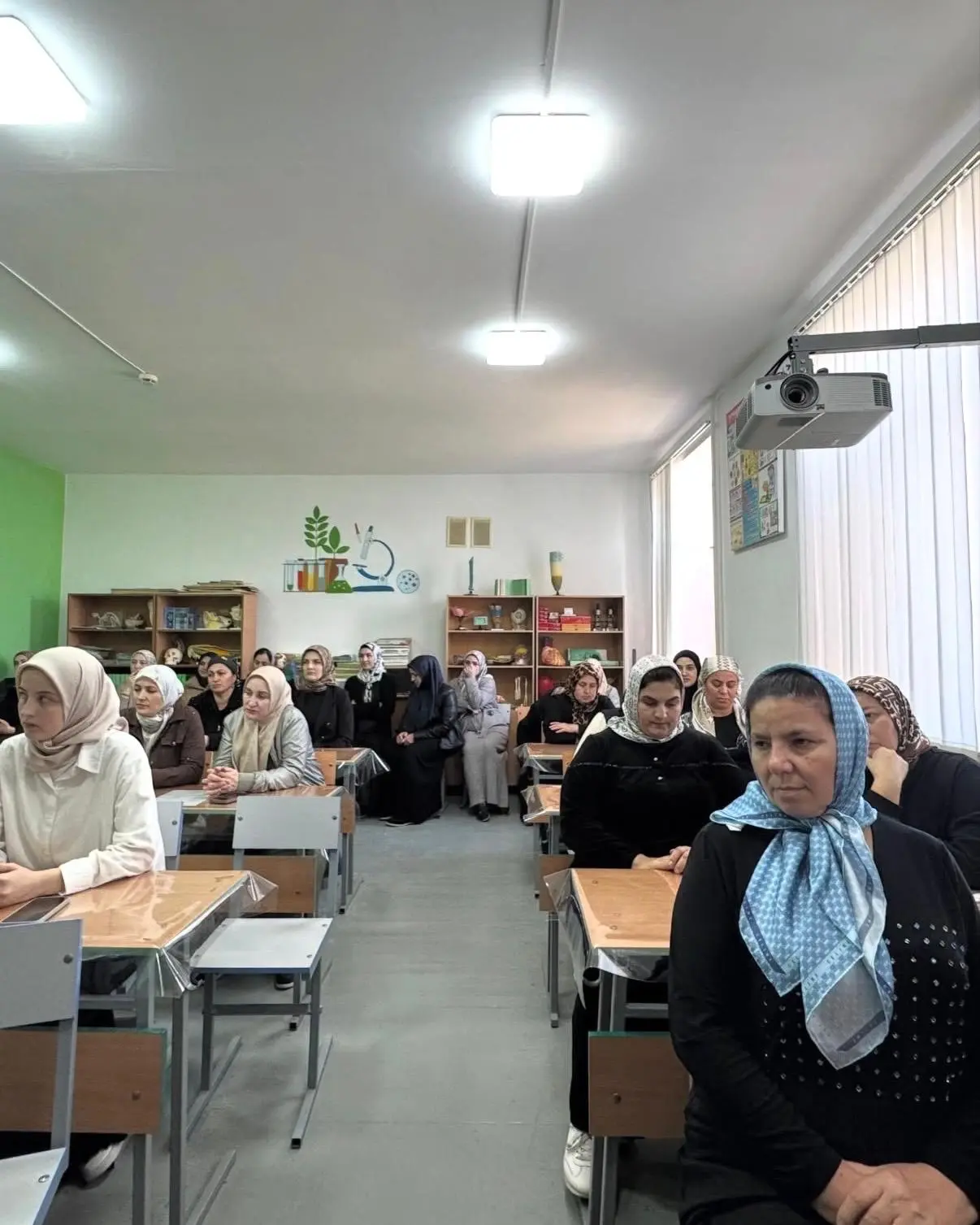 МБОУ «СОШ с. Гехи-Чу» состоялось родительское собрание посвященное важной теме - духовно-нравственно